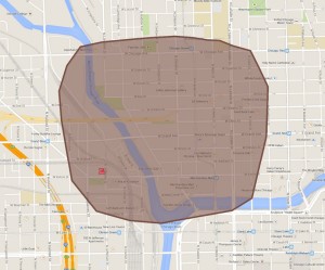 Chicago Chocolate Smell Map